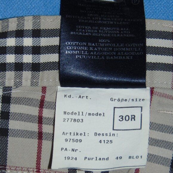 AUTHENTIC  BURBERRY  NOVACHECK  PANTS - Picture 5 of 5